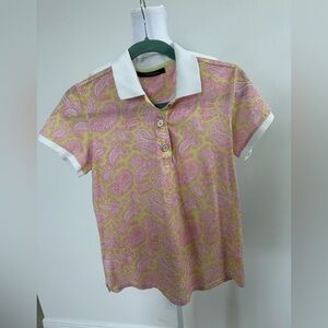 Bobby Jones Short Sleeve Colored Shirt, Size M